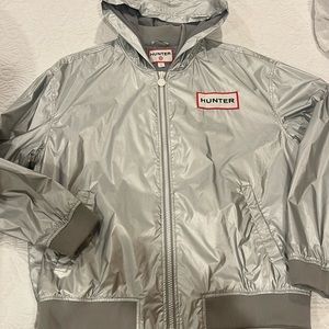 Hunter X for Target Silver Metallic Lined Jacket-Men’s Size Large